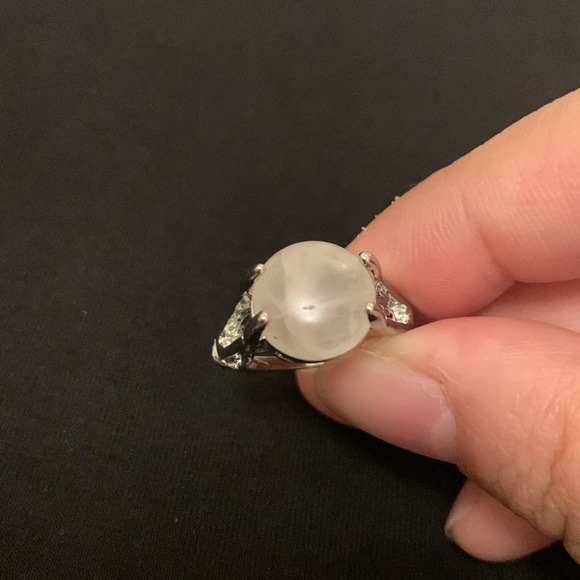 Polished Gemstone ring size 8 NWOT - Picture 6 of 6